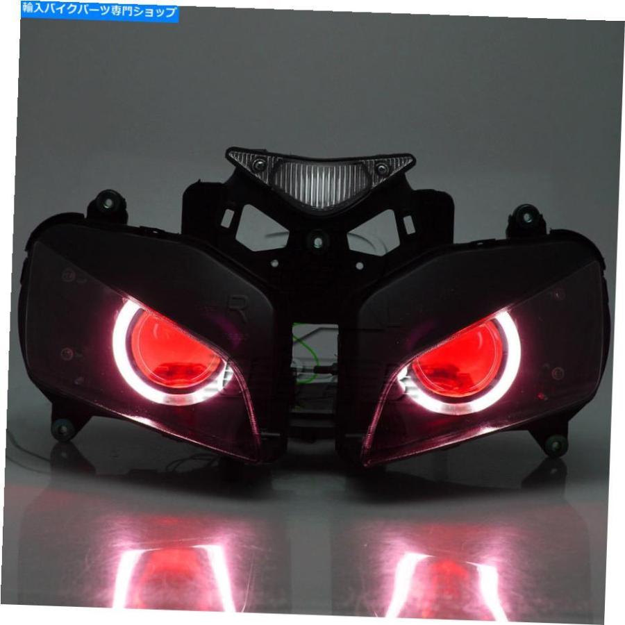 ヘッドライト Honda CBR1000 2004-2007のための組み立てプロジェクターのヘッドライトの天使の赤い悪魔の目のキット Assembly Projector Headlight An