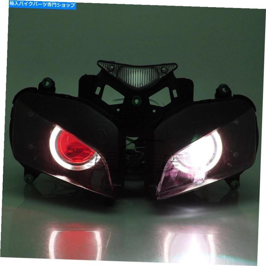 ヘッドライト Honda CBR1000 2004-2007のための組み立てプロジェクターのヘッドライトの天使の赤い悪魔の目のキット Assembly Projector Headlight Anの画像