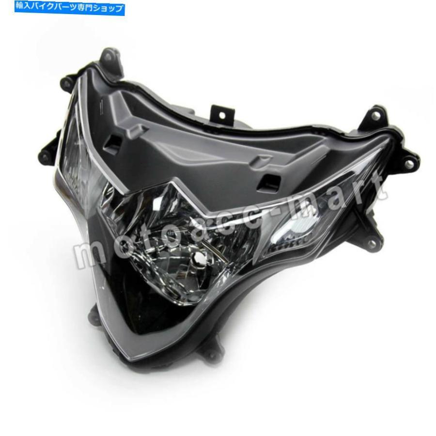 ヘッドライト スズキGSXR1000 2009-2017のためのオートバイフロントヘッドライトランプアセンブリ Motorcycle Front Headlight Lamp Assembly For SUZの画像