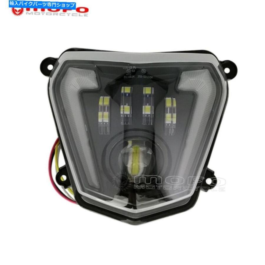 ヘッドライト ニェイクオートバイLEDヘッドライトアセンブリDRLランプは690 2012-2019 2013-2017 Nake Motorcycle LED Headlight Assembly DRL Lamp Fの画像