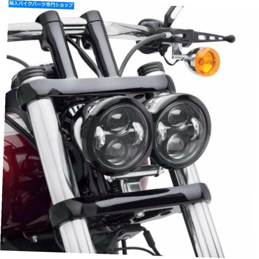 ヘッドライト Harley Davidson Fat Bob FXDFのためのLEDデイメーカーヘッドライト LED Daymaker Headlights for Harley Davidson Fat Bob FXDFの画像