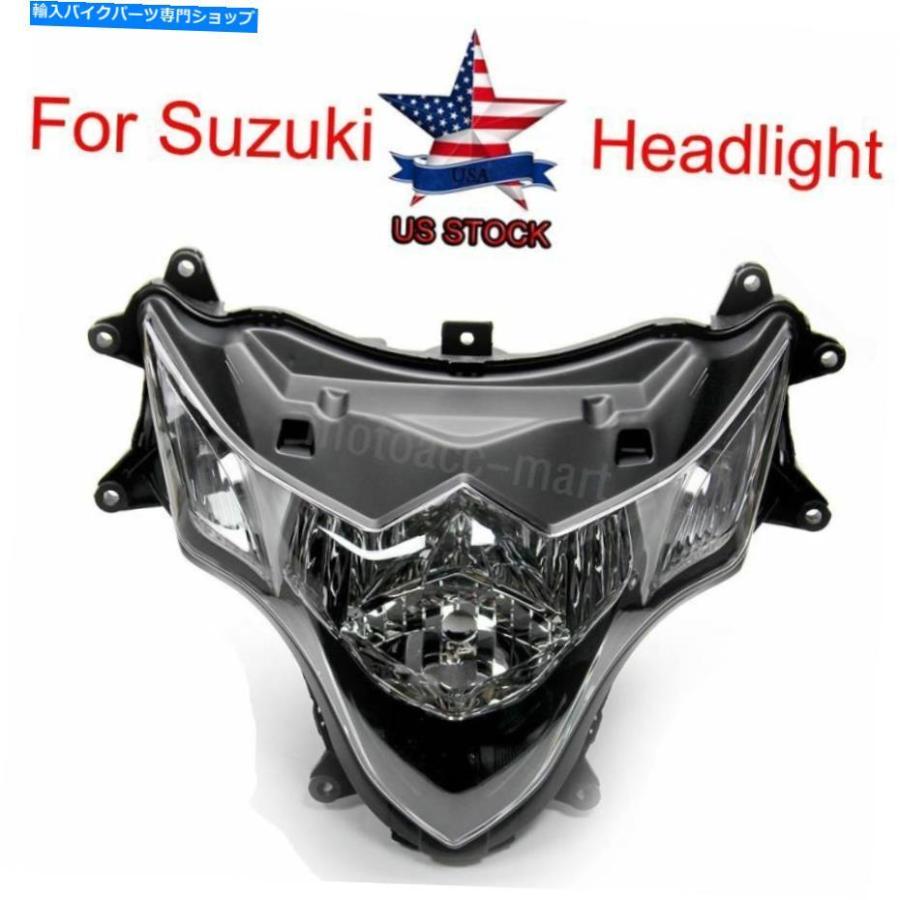 ヘッドライト スズキGSXR1000 2009-2017のフロントヘッドライトランプアセンブリ2010 2014 2015 Front Headlight Lamp Assembly For SUZUKI GSXR1000の画像