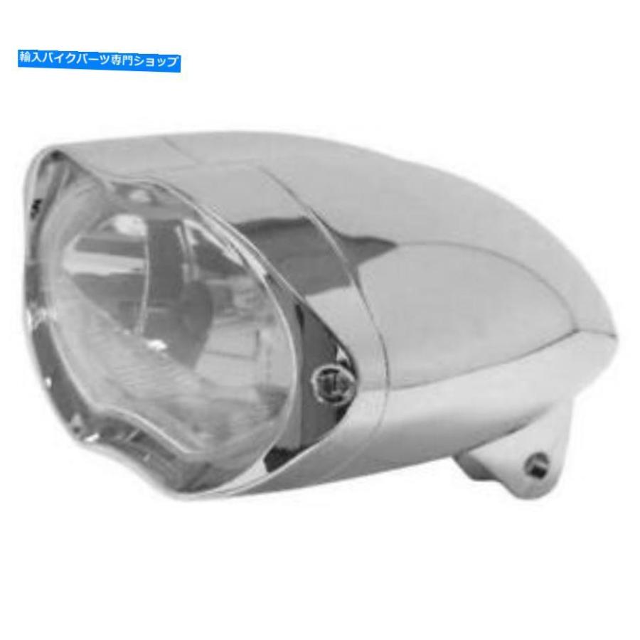 ヘッドライト バイカーの選択161226 SunRay Headlight - Chrome. Bikers Choice 161226 Sunray Headlight - Chrome