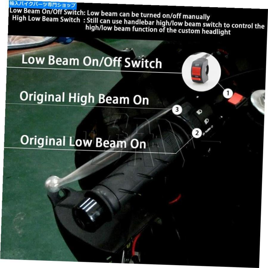 ヘッドライト ホンダCBR1000RR 2004-07のためのアセンブリプロジェクターのヘッドライトエンジェルレッドデビルアイキット Assembly Projector Headliの画像