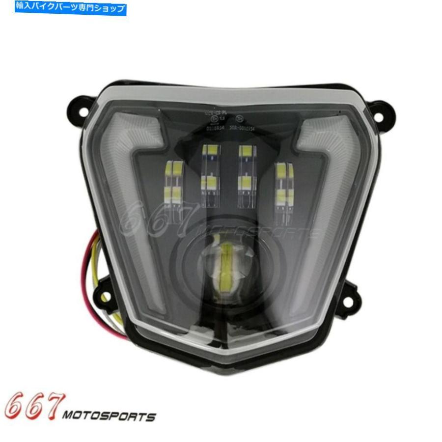 ヘッドライト LED DRLヘッドライトアセンブリの日走行ライトキット690 2012-2019 690R LED DRL Headlight Assembly Day Running Light Kit For 690 20の画像