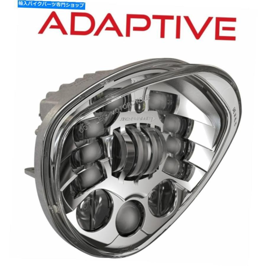 ヘッドライト jスピーカー7 \"Chrome 8695 LED Headlight 0552801勝利のオートバイ J.W. SPEAKER 7\"" CHROME 8695 LED HEADLIGHT 0552801 FOR VICTORY M"