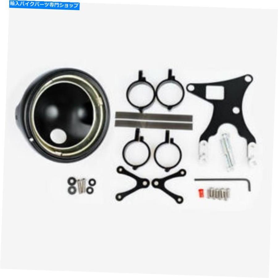 ヘッドライト jスピーカーキット222オートバイヘッドライト変換キット（ブラック）JW 0703491 J.W. Speaker Kit 222 Motorcycle Headlight Conversion