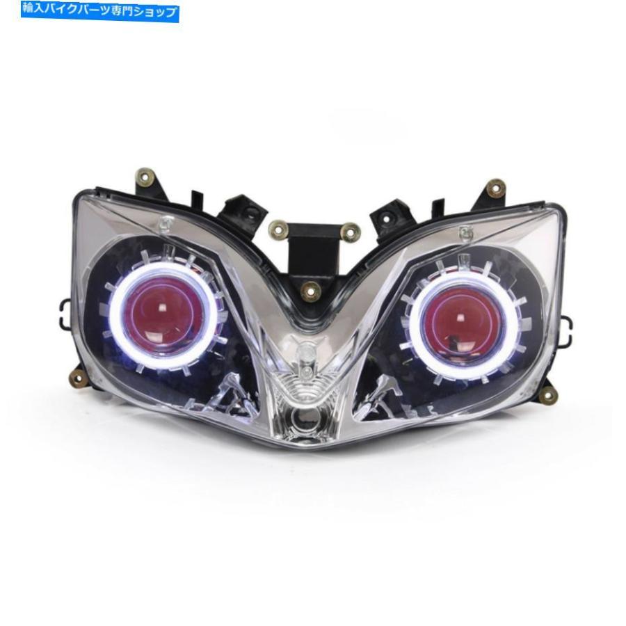 ヘッドライト ホンダCBR600 F4I 2001-2007のためのKT LEDヘッドライトアセンブリ KT LED Headlight Assembly for Honda CBR600 F4i 2001-2007 Red