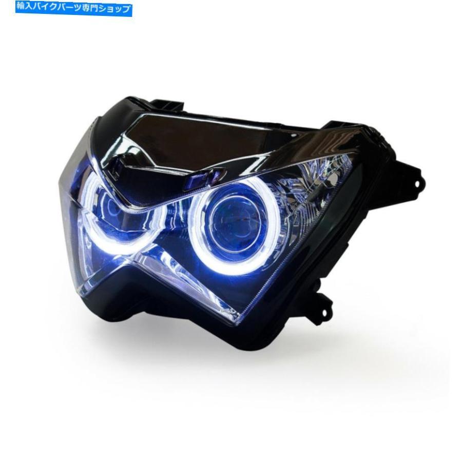 ヘッドライト KT LEDヘッドライトアセンブリ川崎Z250 2013 2014 ヘッドライト KT LEDヘッドライトアセンブリ川崎Z250 2013 2014