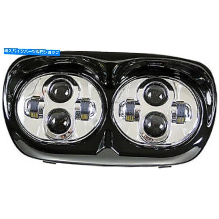 ヘッドライト PathFinder Hrgledac Road Glide LEDヘッドライトクロム PATHFINDER HRGLEDAC Road Glide LED Headlights Chrome