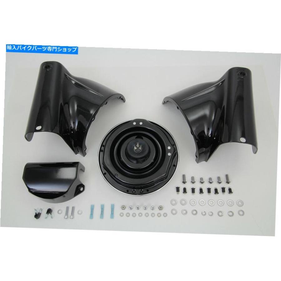 ヘッドライト 黒のヘッドランプカウルキット Black Headlamp Cowl Kitの画像