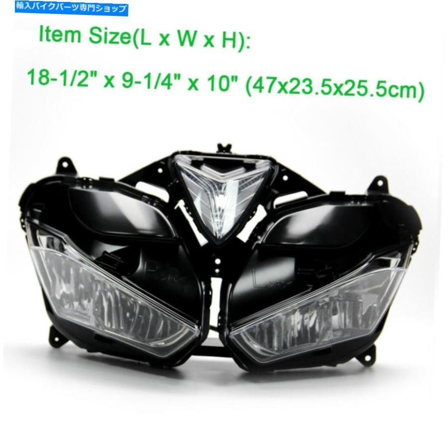 ヘッドライト YZF R25 R3フロントヘッドライトランプアセンブリヤマハ