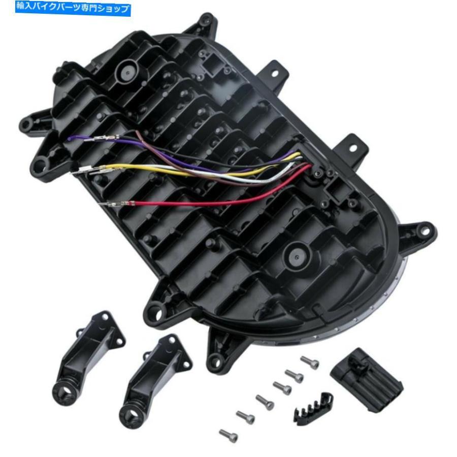 ヘッドライト フロントLED DRLヘッドライトプロジェクターW /ハーレーロードグライドのためのターン信号ライト Front LED DRL Headlight Projector w/の画像