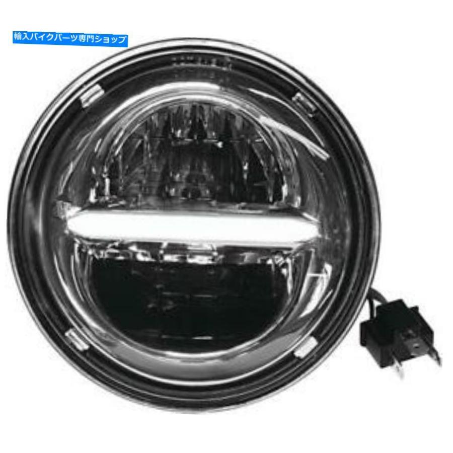 ヘッドライト Socalmotogear HD5CLCクラシックスタイルLEDヘッドライト - クリア SoCalMotoGear HD5CLC Classic-Styling LED Headlight - Clear