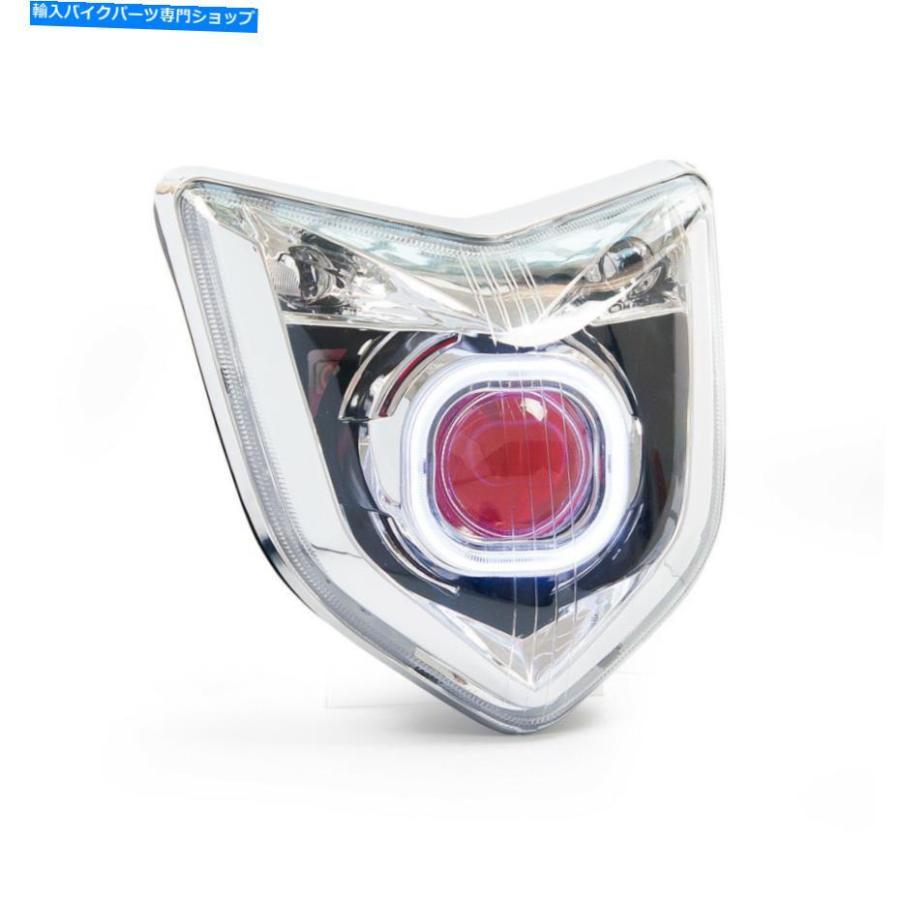 ヘッドライト ヤマハFZ-1000 FZ1N 2006 -2012レッドのKT LEDヘッドライトアセンブリ KT LED Headlight Assembly for Yamaha FZ-1000 FZ1N 2006 -2012