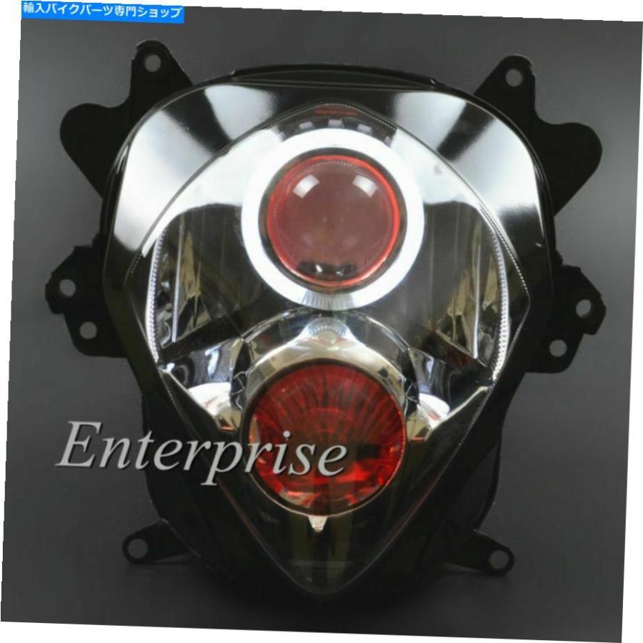 ヘッドライト ヘッドライトセットHIDライト鈴木K7 GSXR1000 GSX-R1000 2007 2008のための赤い悪魔の目 Headlight Set HID light Red Demon Eye for Suの画像