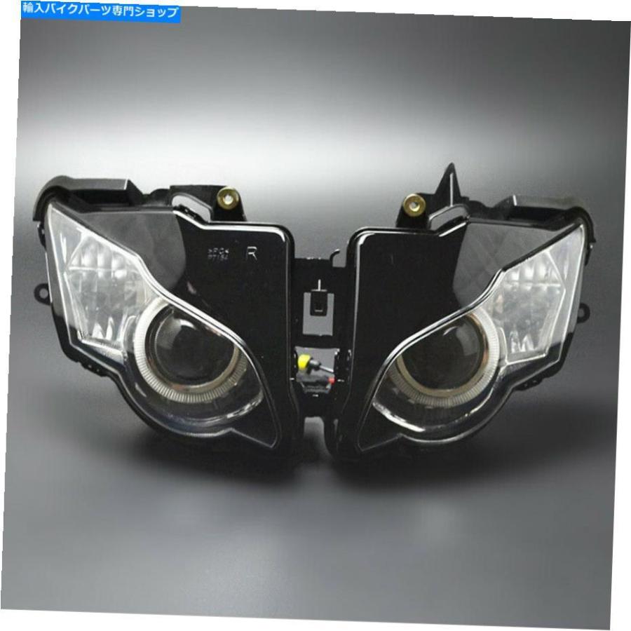 ヘッドライト 完全に組み立てられたプロジェクターのヘッドライトランプの青い天使の目のHID for Honda CBR1000RR Fully Assembled Projector Headligの画像