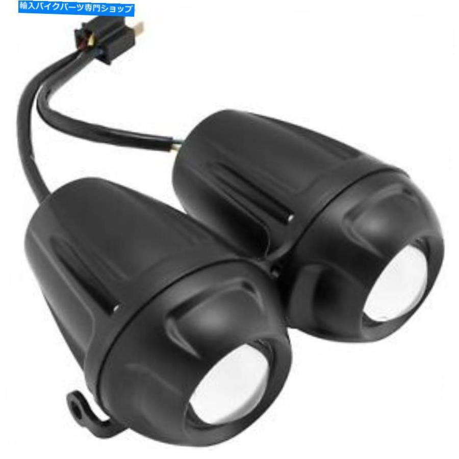 ヘッドライト Bikemaster FB3-9 BLKピアスビームヘッドライト高/ロービーム BikeMaster FB3-9 BLK Piercing Beam Headlights High/Low Beams