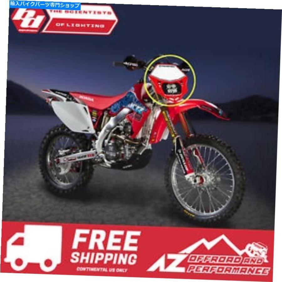 ヘッドライト BAJAデザインホンダCRF450R EFI Squadron Pro LEDヘッドライトキット赤AC電源 BAJA DESIGNS Honda CRF450R EFI Squadron Pro LED Headli