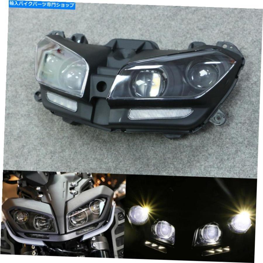 ヘッドライト オートバイのヘッドライトアセンブリのヘッドランプフィットヤマハFZ MT FZ09 MT09 2017-2020 Motorcycle HeadLight Assembly Headlamp