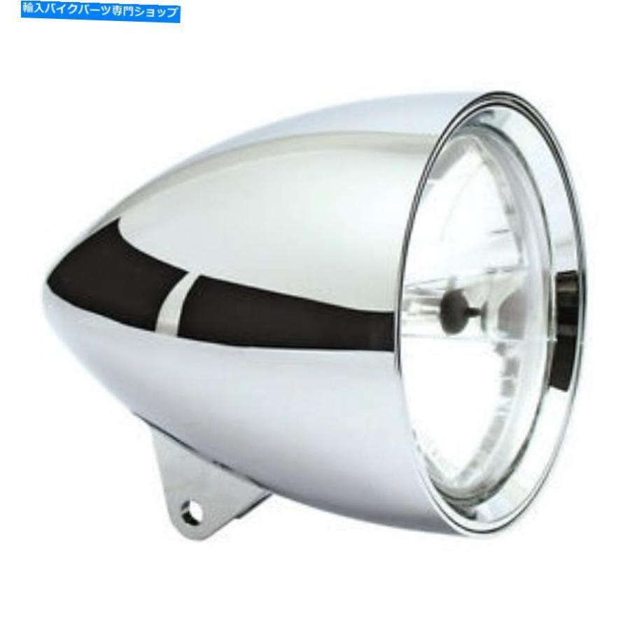 ヘッドライト Headlight Smoothie 5 3/4 \"Chrome、Harley - E-CertifiedのDavidson Headlight Smoothie 5 3/4 \" Chrome, for Harley - Davidson With