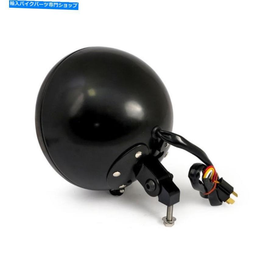 ヘッドライト Headlight LED FL 7 "BLACK、HARLEY - E認定のDavidson Headlight LED Fl 7 " Black， for Harley - Davidson With E-Certified_1
