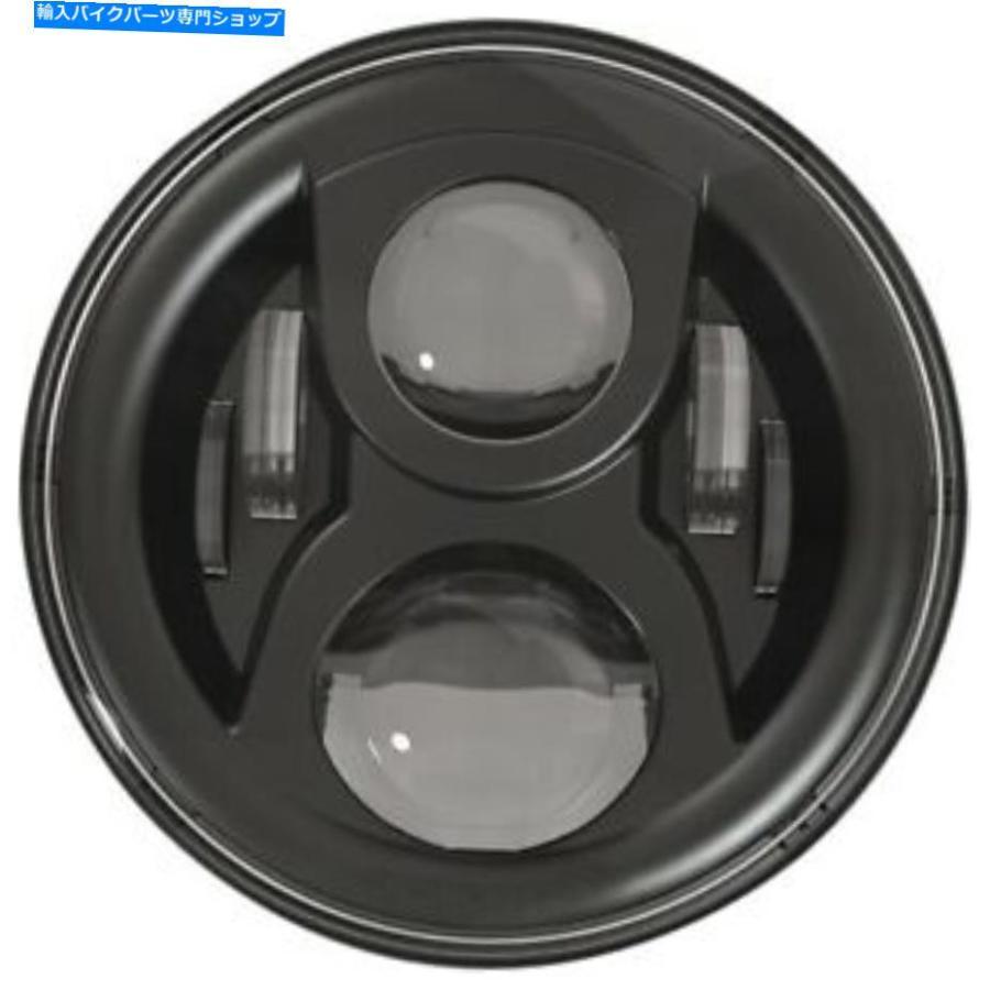 ヘッドライト jスピーカー8700 EVO 2デュアルバーンヘッドライトブラック J.W. Speaker 8700 EVO 2 Dual Burn Headlight with Mounting Ring Black