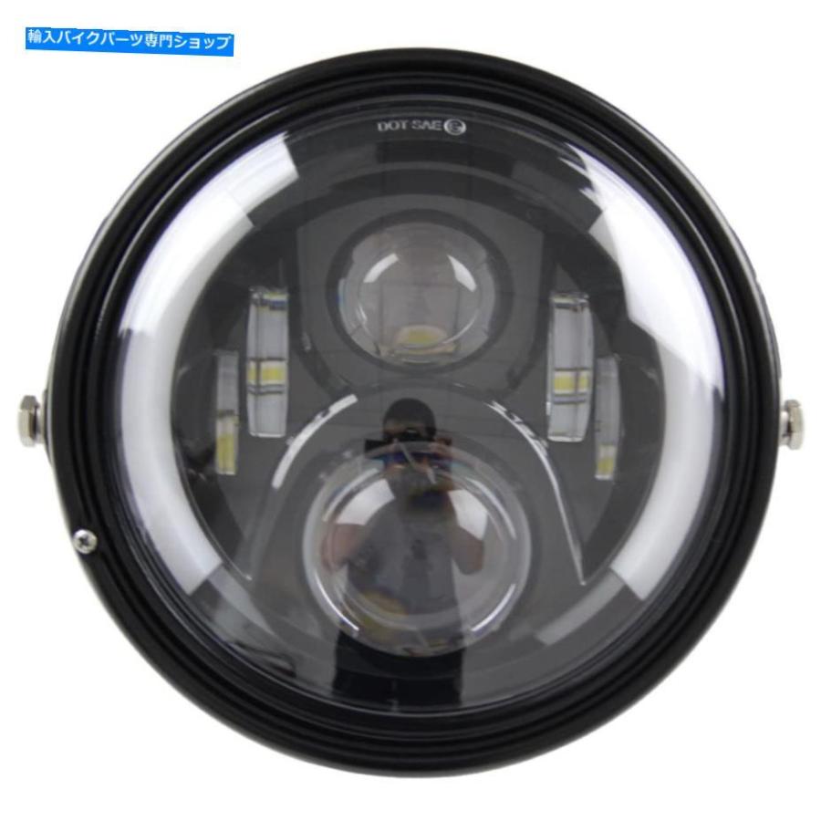 ヘッドライト 7インチのハウジングバケットDRLの回転信号が付いている7インチLEDのヘッドライト Sktyants 7\" 7 Inch Led Headlights With 7 Inch Hous"_1