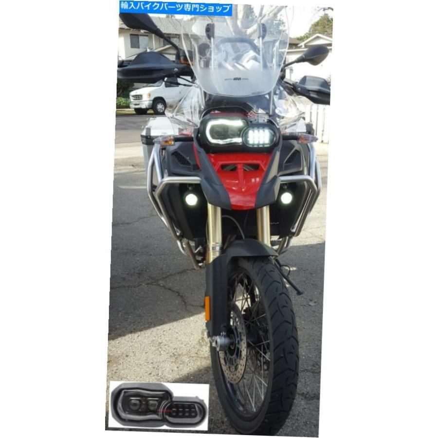 ヘッドライト BMW 2012-2018 F800GSアドベンチャー - LEDヘッドライト