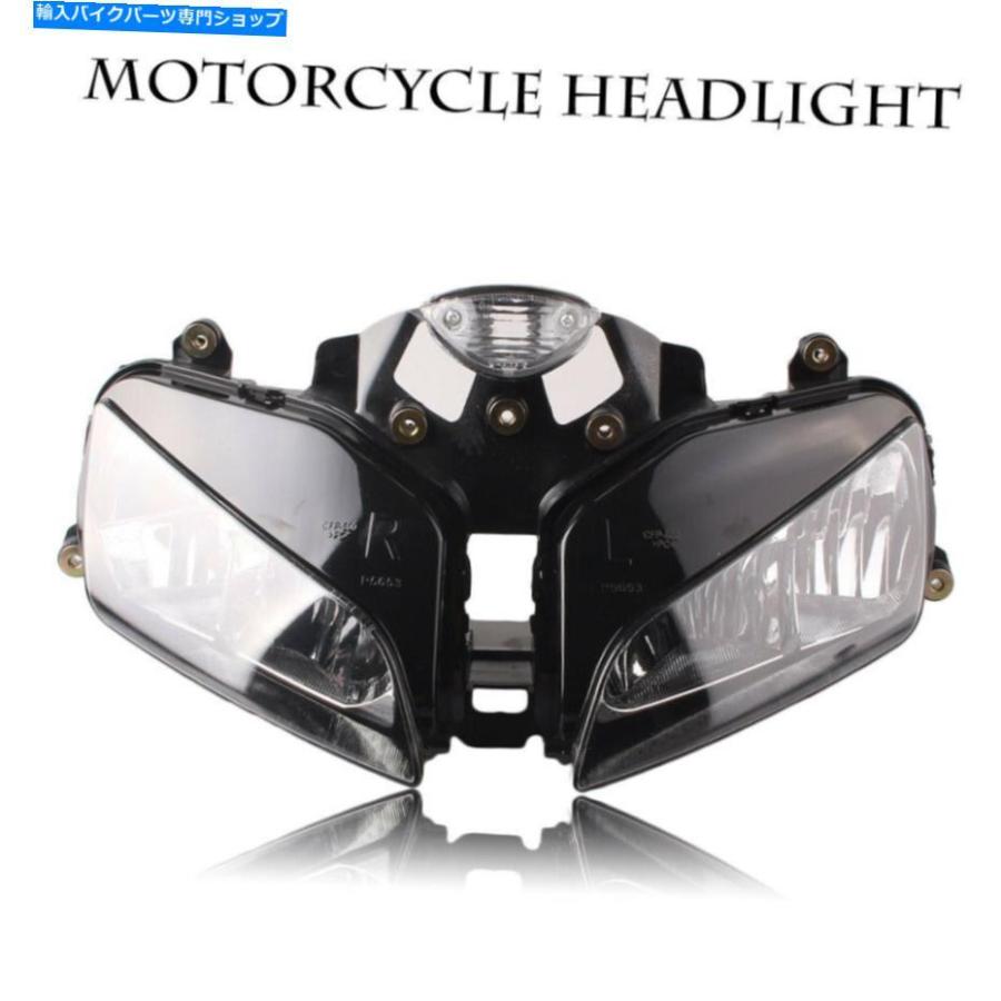ヘッドライト Honda CBR 600RR 03-06 05 05 04クリアHSのためのモーターフロントヘッドライトヘッドランプアセンブリ Motor Front Headlight Headlamp