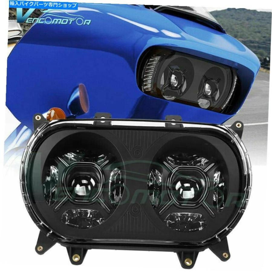 ヘッドライト ロードグライド15 19のための黒ledヘッドライトヘッドランププロジェクターhi Loビームフィット Black Led Headlight Headlamp Pr Usdm 3953 723 Rewrite Store 通販 Yahoo ショッピング