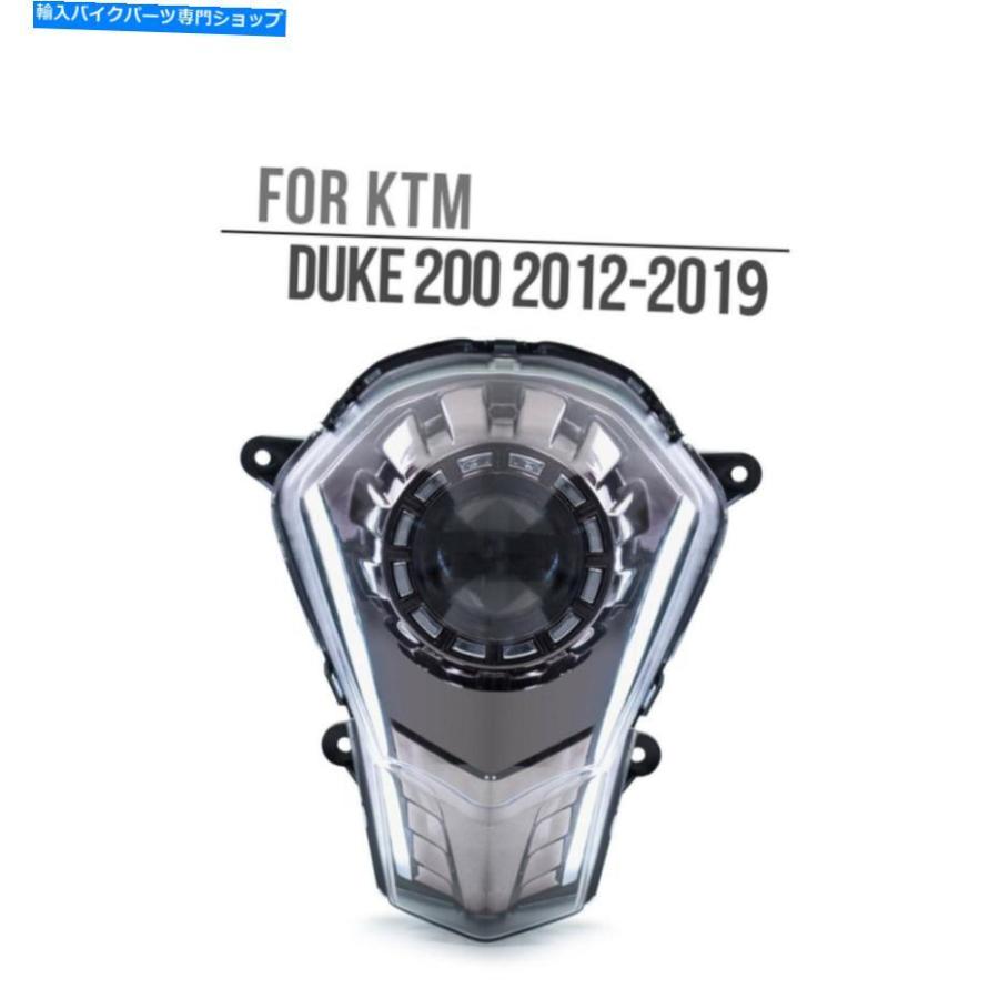 ヘッドライト KTM Duke 200 2012- 2019 v2のためのKtfull LEDヘッドライトアセンブリ KTFull LED Headlight Assembly for KTM Duke 200 2012- 2019 V2