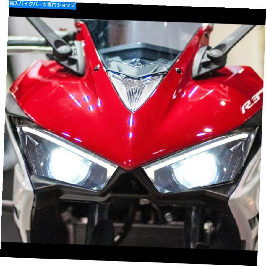 ヘッドライト ヤマハR3 2015-2018ヘッドランプオートバイブルーモト17のKTフルLEDヘッドライト KT Full LED Headlight for Yamaha R3 2015-2018 Headl