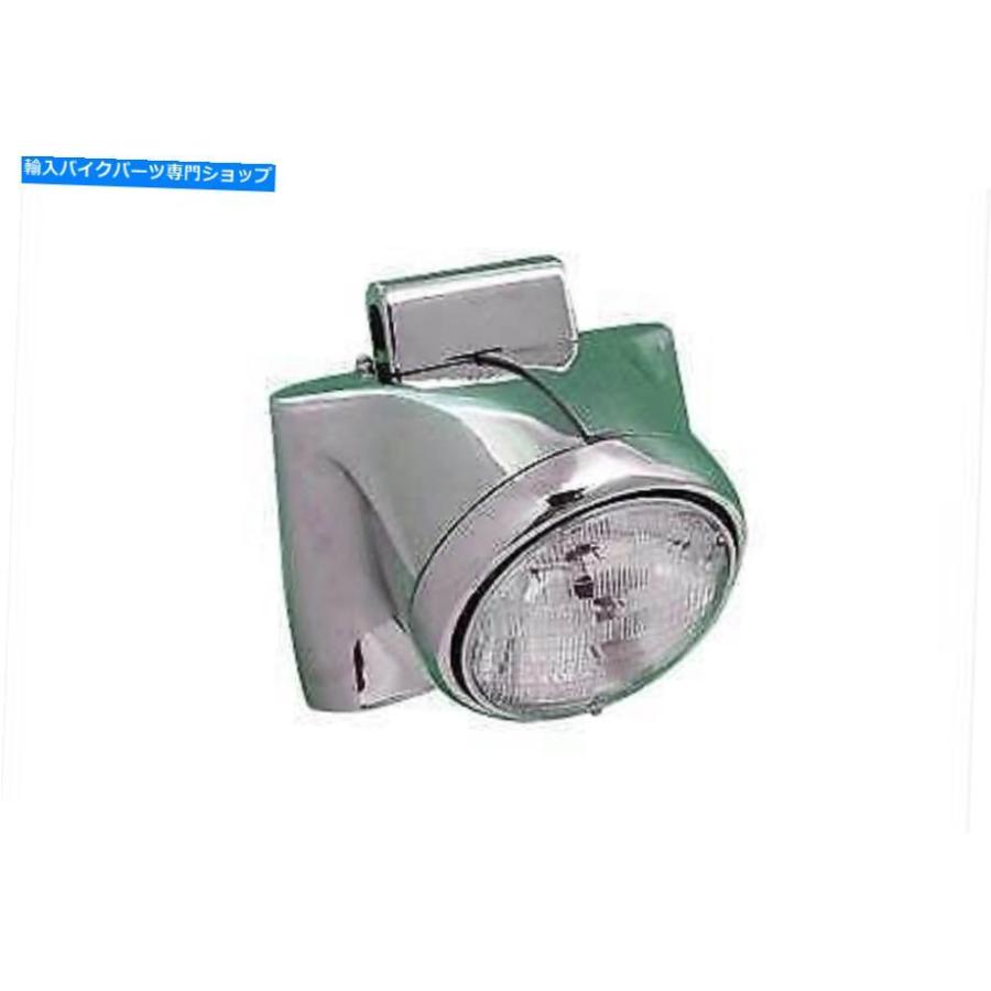 ヘッドライト 7 \"ヘッドランプカウルキットクロームFL 1960-1984 7\" Headlamp Cowl Kit Chrome FL 1960-1984の画像