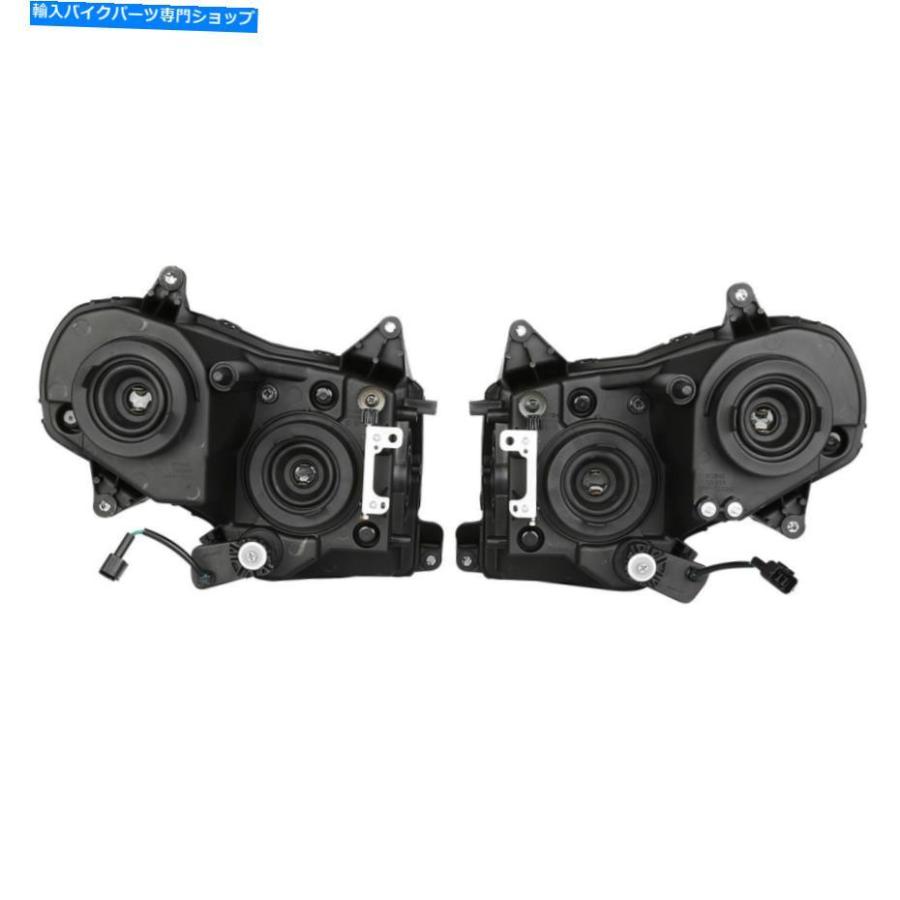 ヘッドライト ヘッドライトアセンブリのクリアレンズフィットホンダゴールドウィング1800 GL1800 2001-2011 2008 Headlight Assembly Clear Lens Fitの画像