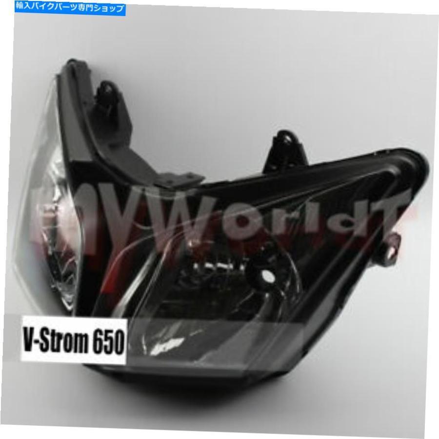 ヘッドライト スズキvstrom DL650 04-11 DL1000 02-12のヘッドライトアセンブリヘッドランプライトフィット Headlight Assembly Headlamp Light Fit F