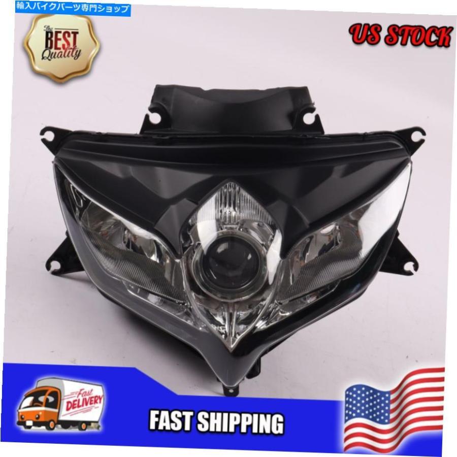 ヘッドライト Suzuki 2008-2010のためのMSフロントヘッドライトヘッドランプフィットGSXR600 / 750 K8 A008 MS Front Headlight Headlamp Fit for Suz
