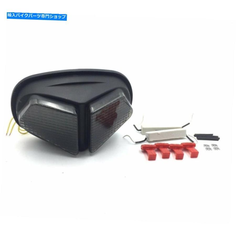 テールライト 煙レンズLEDテールライトブレーキライトターン信号は2004-2005の雑音夕日 Smoke Lens Led Tail Light Brake Light Turn Signal For 2004