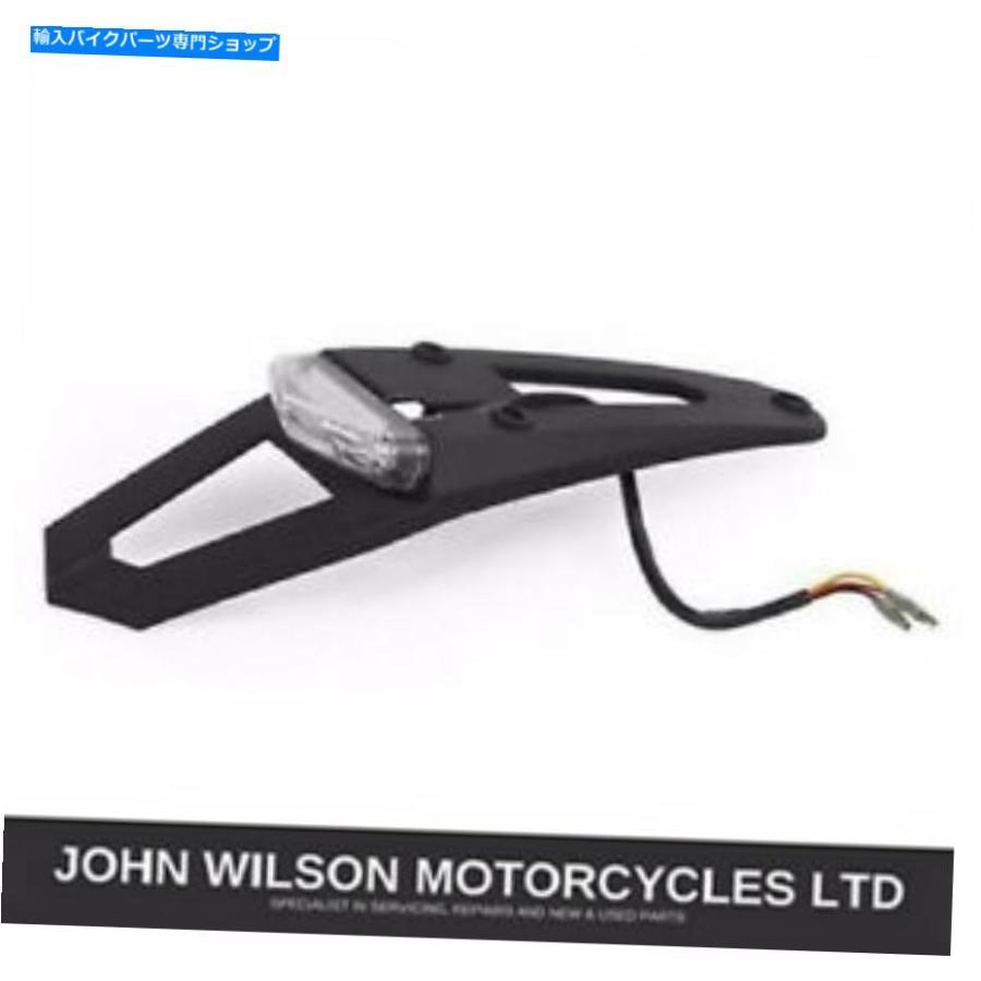 テールライト リアマッドガードフェンダーブレーキテールライト＆プレートホルダー Rear Mudguard Fender Brake Tail Light & Plate Holder