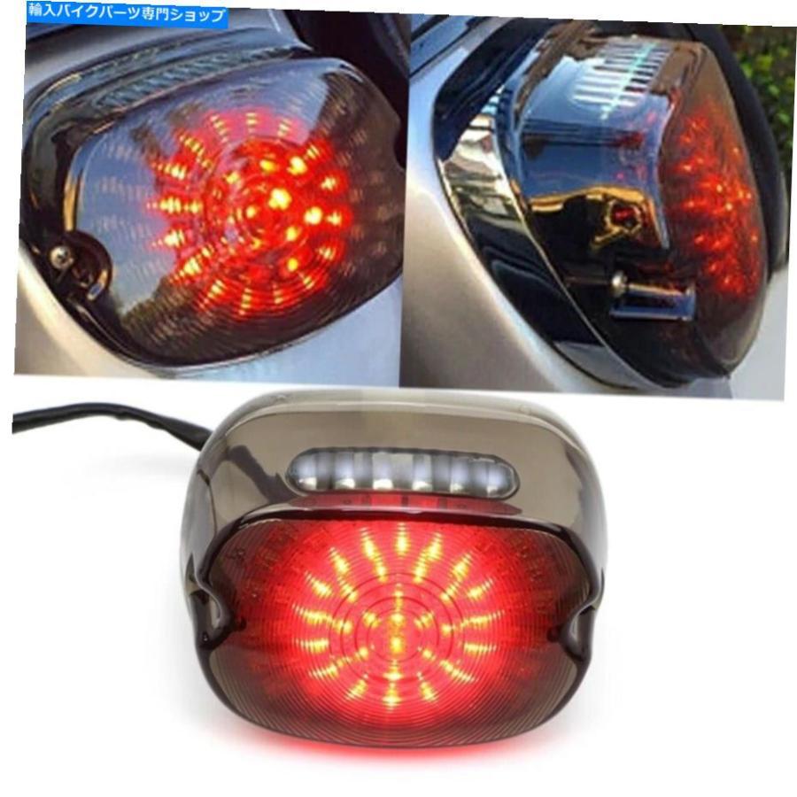 テールライト ハーレーソフトダイナスポーツスターツーリングのためのLED DRLリアブレーキターン信号ライト LED DRL Rear Brake Turn Signal Light Fo