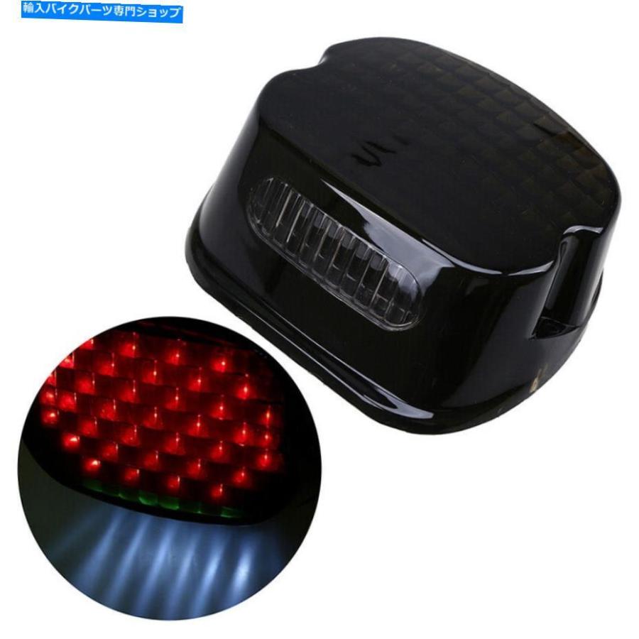 テールライト オートバイLEDブレーキストップテールライトABSフィットハーレースポーツスターXL1200 883 12V Motorcycle LED Brake Stop Tail Light A_1