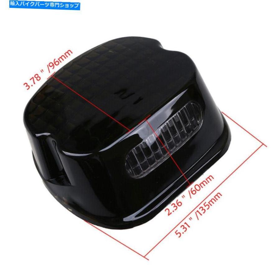 テールライト オートバイLEDブレーキストップテールライトABSフィットハーレースポーツスターXL1200 883 12V Motorcycle LED Brake Stop Tail Light A_2