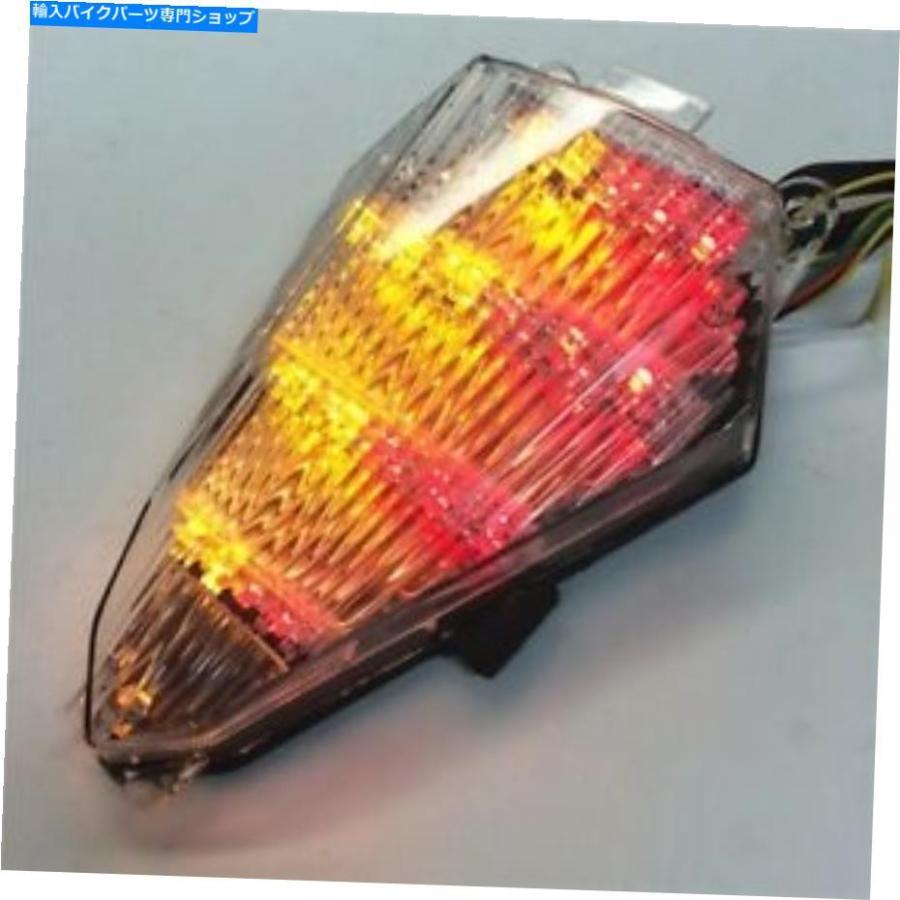 テールライト 2008 -2014 YAMAHA YZFR6クリアレンズのターン信号付きテールブレーキライト Tail Brake light with turn signals For 2008 -2014 Yamah