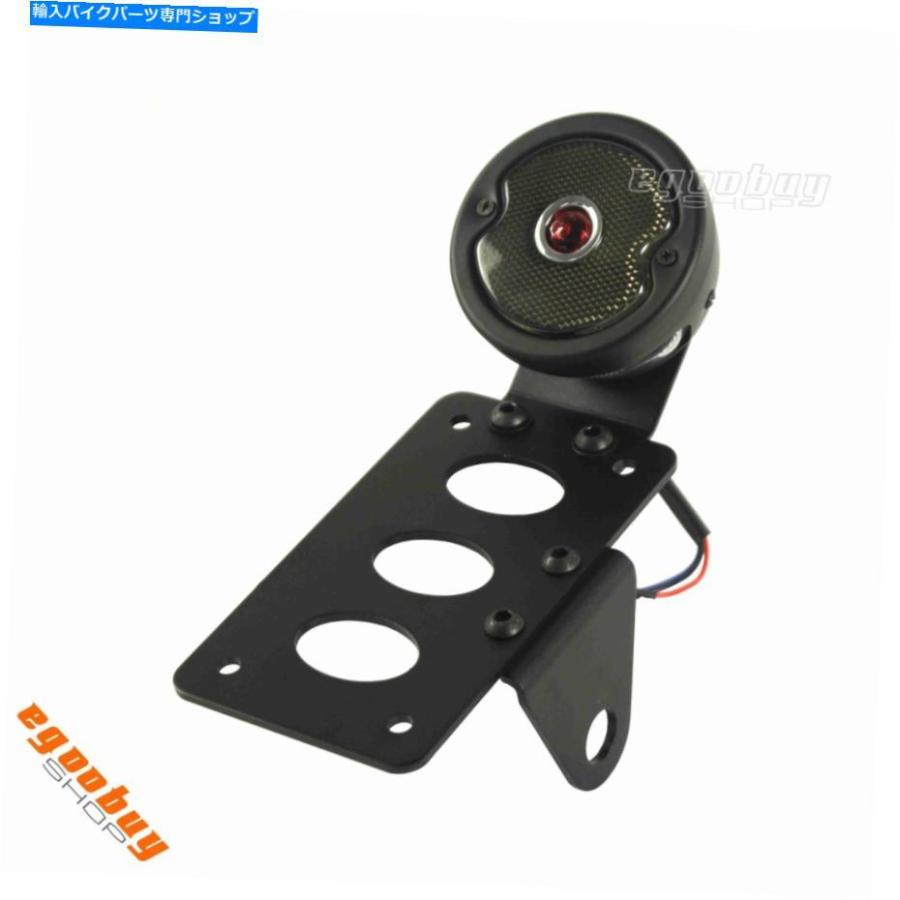 テールライト 古い学校のスポーツスターのためのレトロなスタイルのLEDブレーキTaillight＆License Plateブラケット Retro Style LED Brake Taillight_1