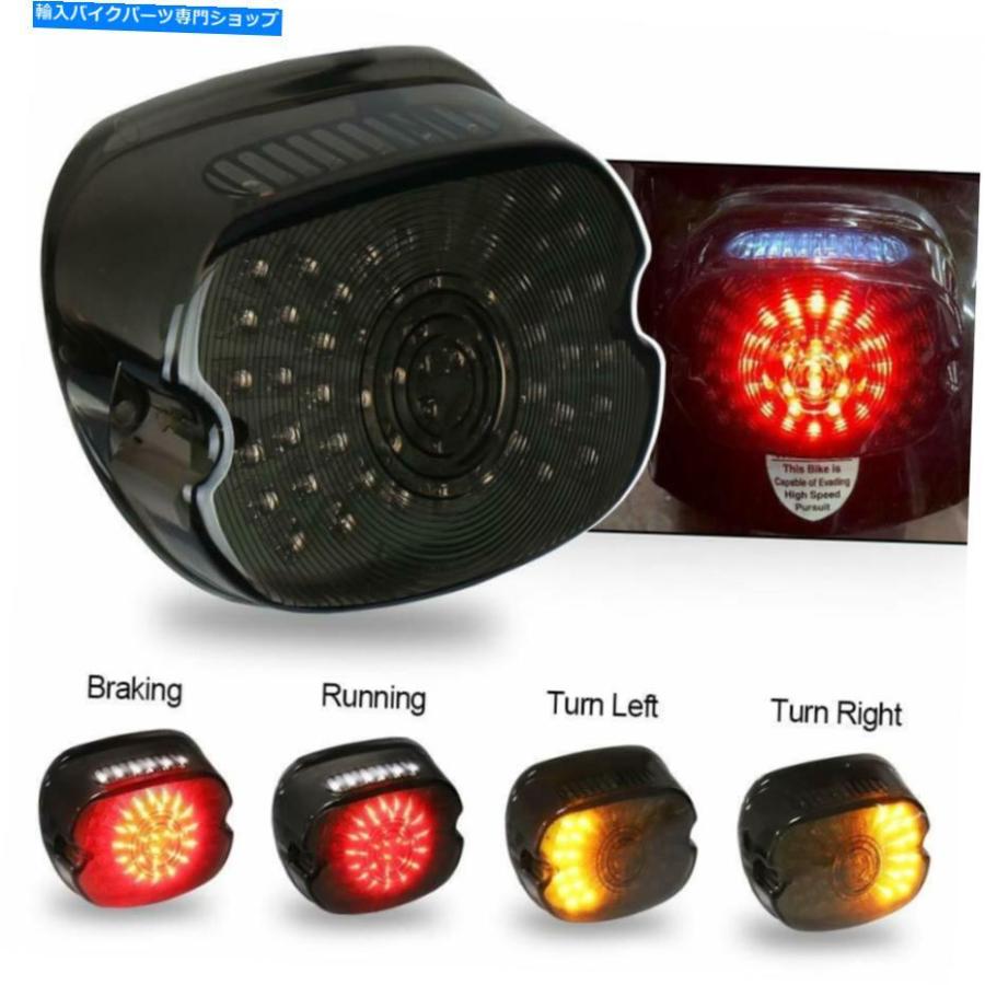 テールライト ハーレーツアーロードキンググライドダイナFXRのためのLEDターン信号ブレーキライトテールライト LED Turn Signal Brake Light Tail Lig