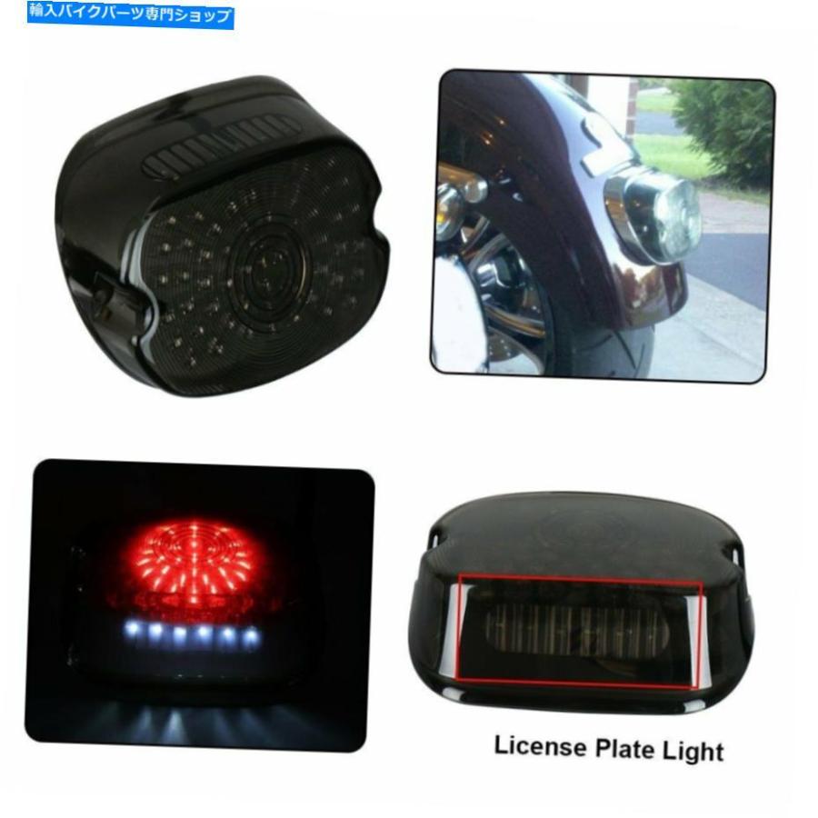 テールライト ハーレーツアーロードキンググライドダイナFXRのためのLEDターン信号ブレーキライトテールライト LED Turn Signal Brake Light Tail Lig_1