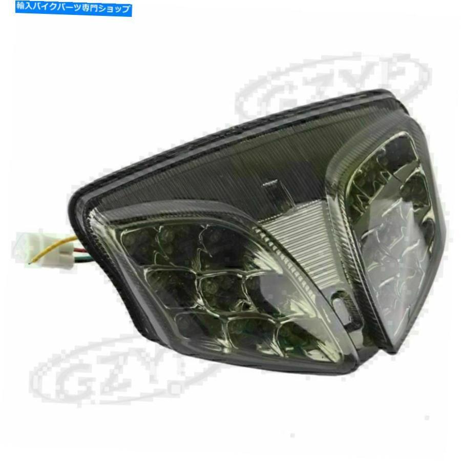 テールライト LEDブレーキテールライトW / SUZUKI GSXR600 GSXR750 2008-2012用LEDシグナルブラック LED Brake Tail Light w/ Turn Signals Black For