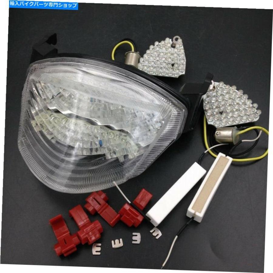 テールライト 鈴木GSXR1000 2005-2006のためのオートバイクリアブレーキテールLEDライトターン信号 Motorcycle Clear Brake Tail LED Light Turn Sign