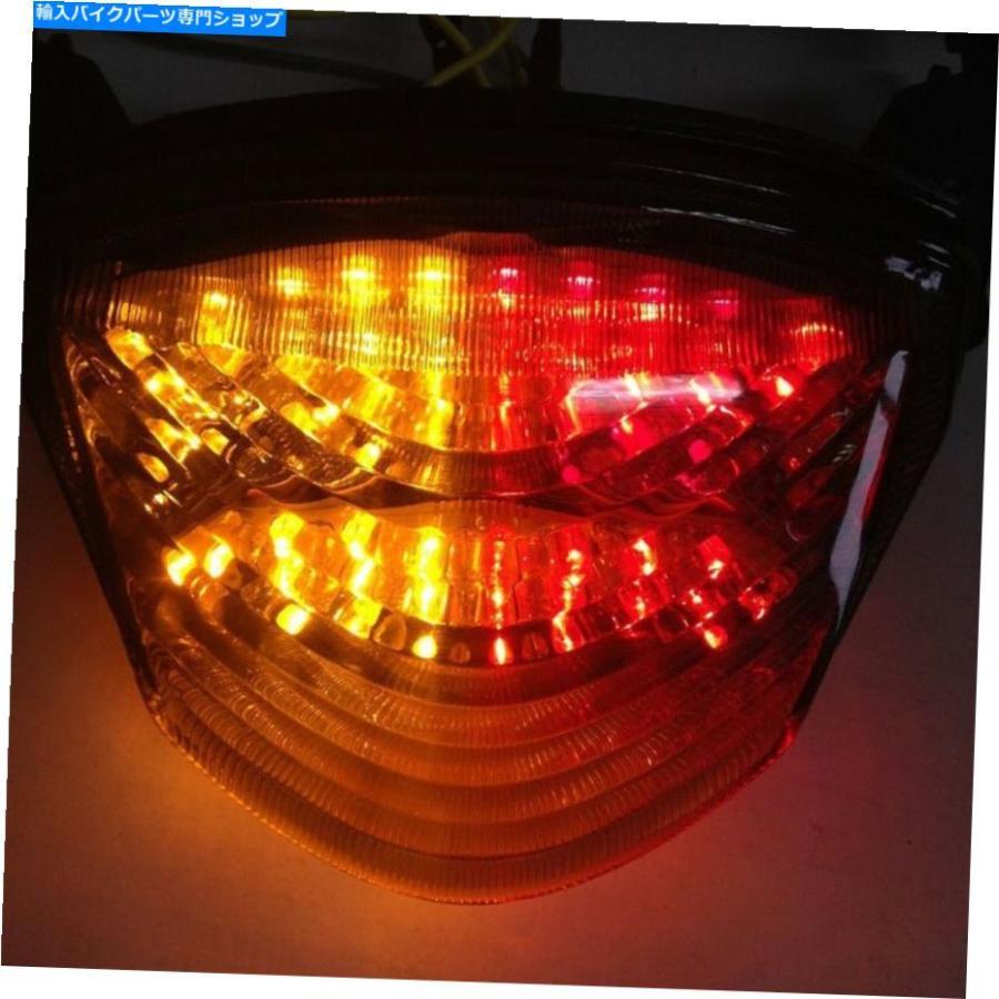 テールライト 鈴木GSXR1000 2005-2006のためのオートバイクリアブレーキテールLEDライトターン信号 Motorcycle Clear Brake Tail LED Light Turn Sign_2
