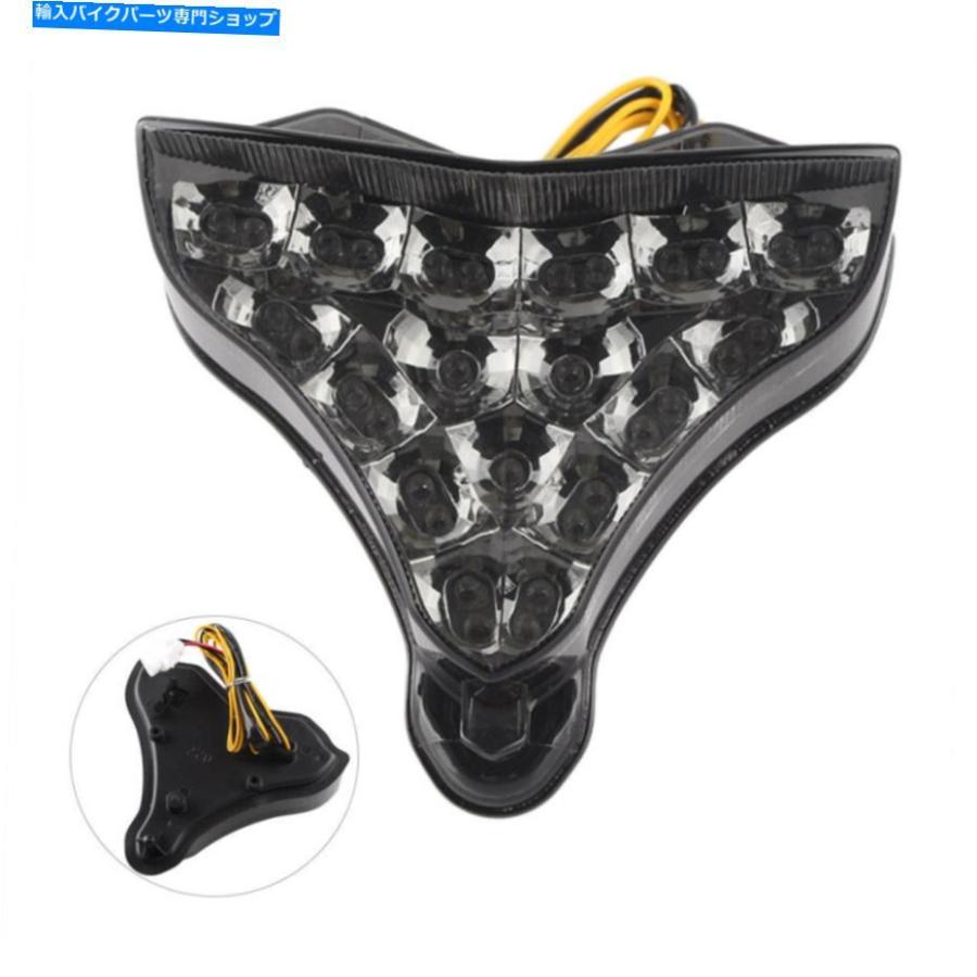 テールライト ブラックLEDブレーキリアテールライトヤマハYZF R1 2009-13 W /ターンシグナルランプNEW Black LED brake Rear Taillight Fits Yamaha Y_1